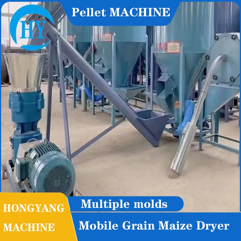 Feed pellet molding machine